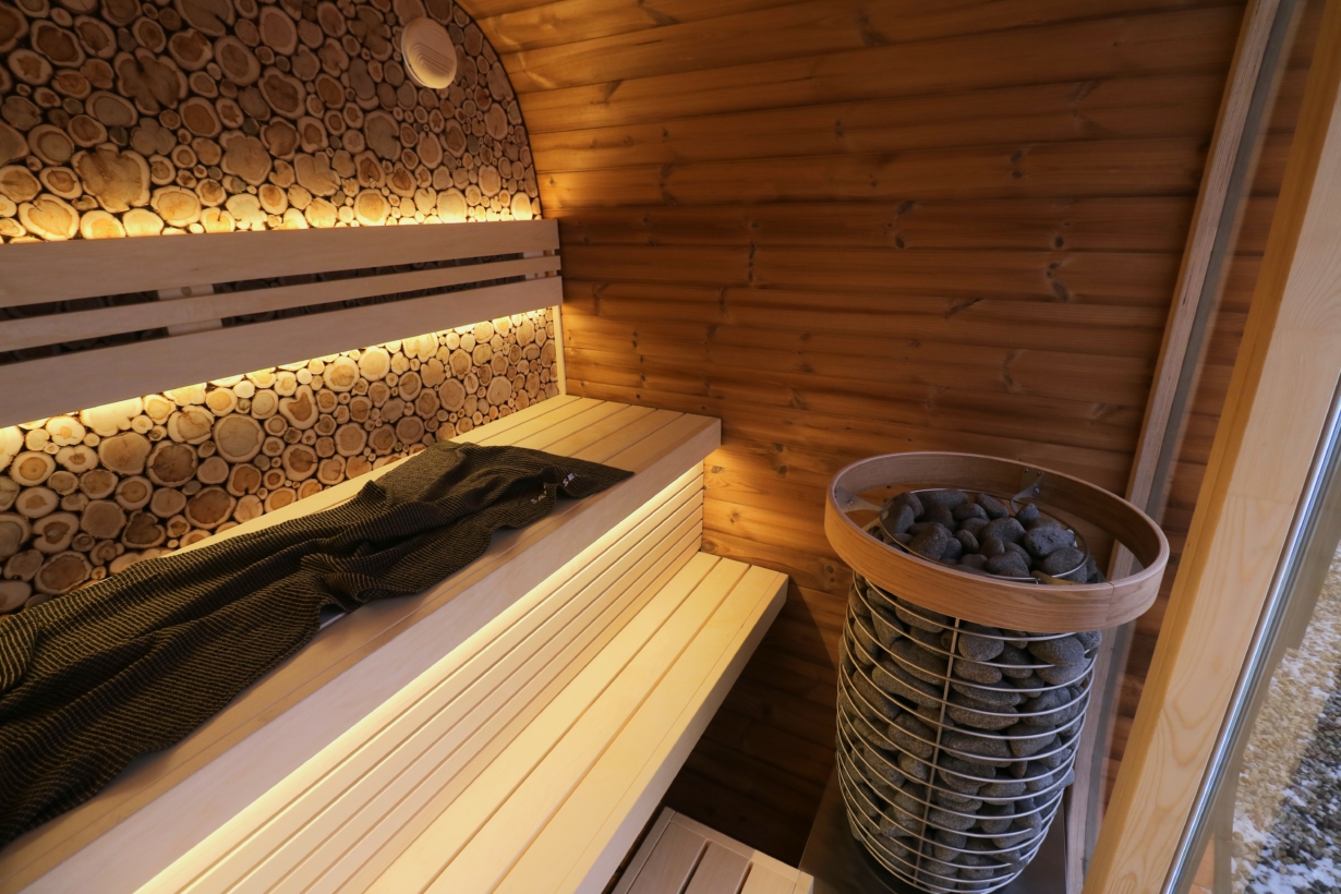 Portes de sauna à vapeur - SaunaBee ENG